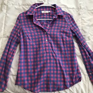 vineyard vines plaid long sleeve